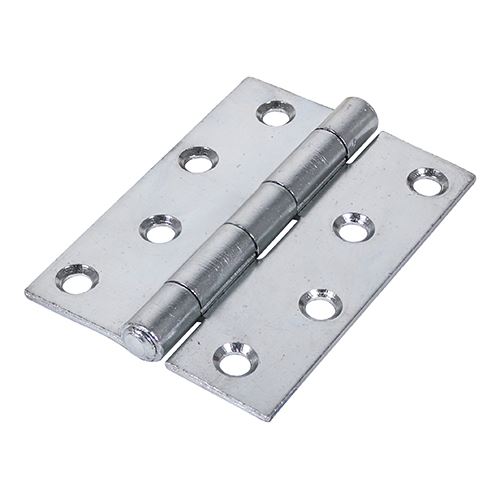 Timco Heavy Duty Cranked Butt Hinges, Zinc, 100 x 73mm (2 Pack)