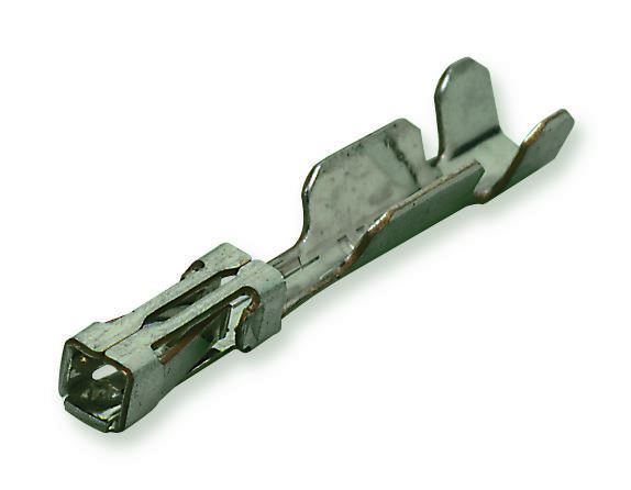 TE Connectivity AMPMODU MOD II Contactdoos, Goud, 26-22 AWG