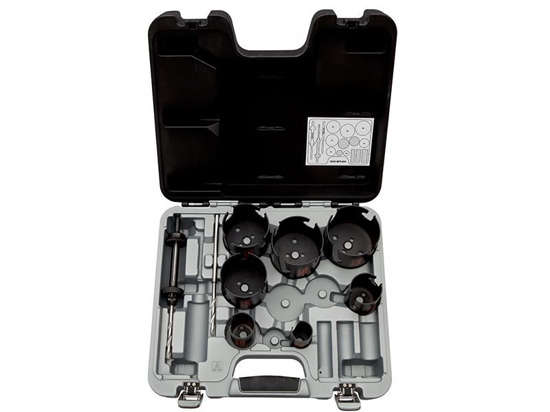 Bahco - Set Holesaw Multi-Construction Superior™, 9 Keping