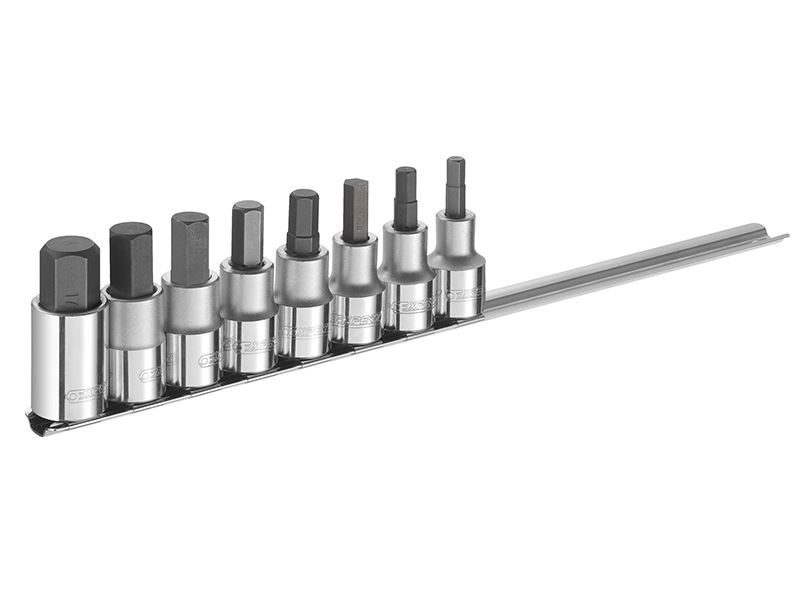 Expert Set di Bussole a Brugola 1/2 Pollice, 8 Pezzi