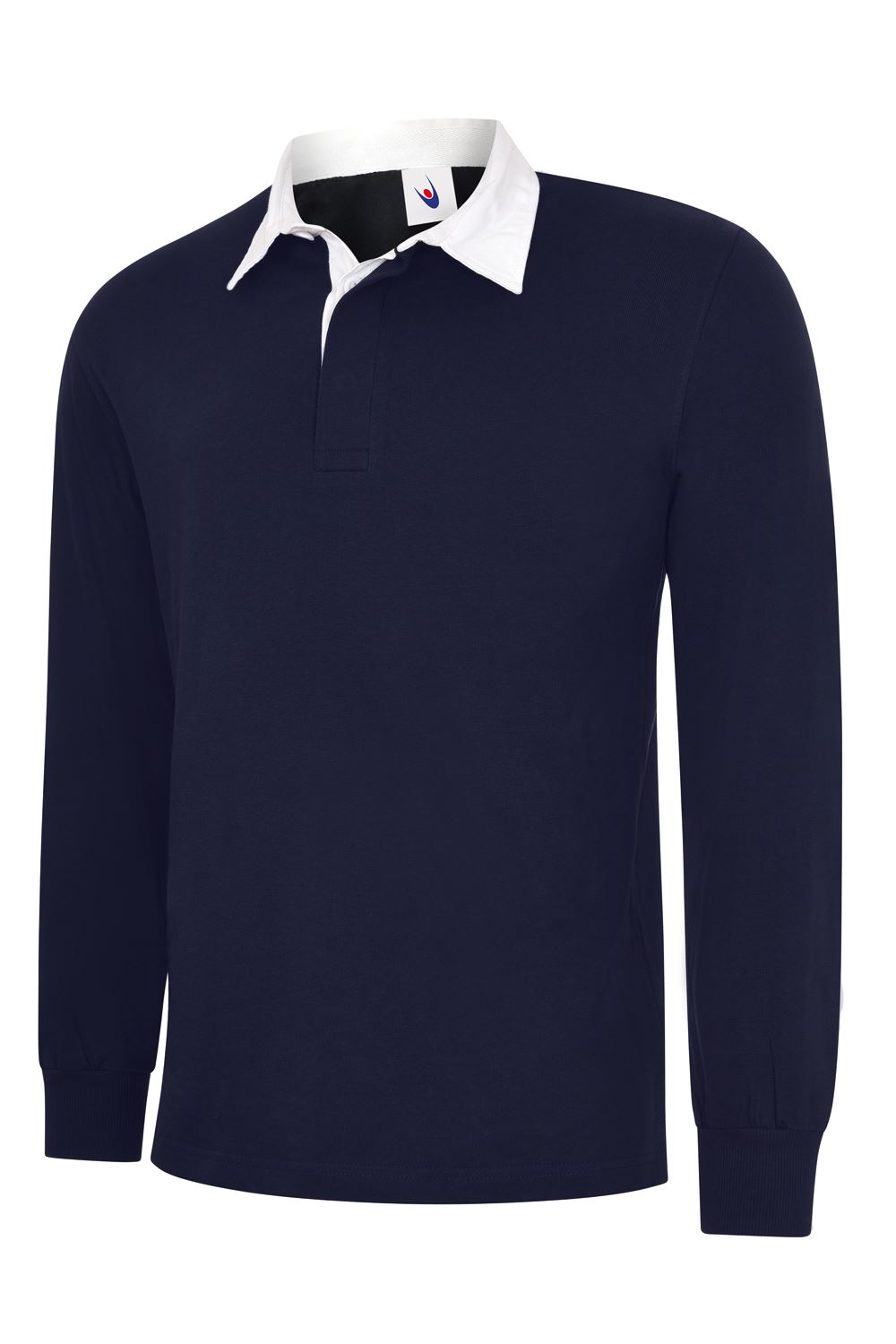 Uneek Unisex Classic Rugby Shirt - Navy - Size 3XL