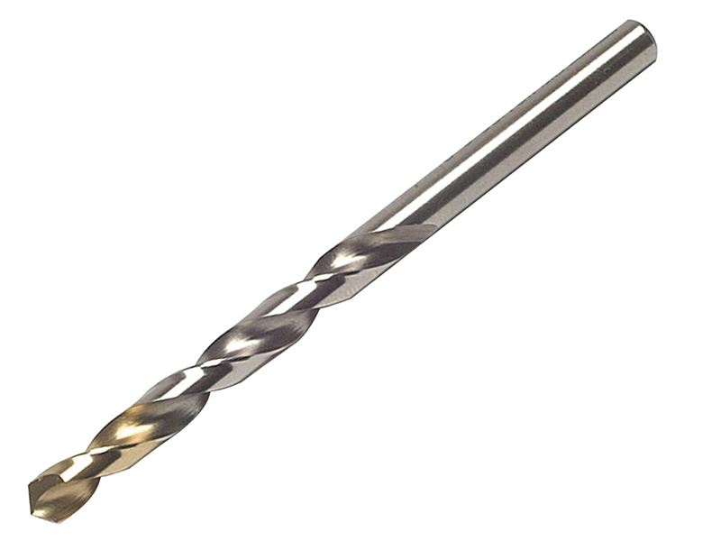 Dormer A002 HSS-TiN Coated Jobber Drill Bit, 4.9mm x 86mm