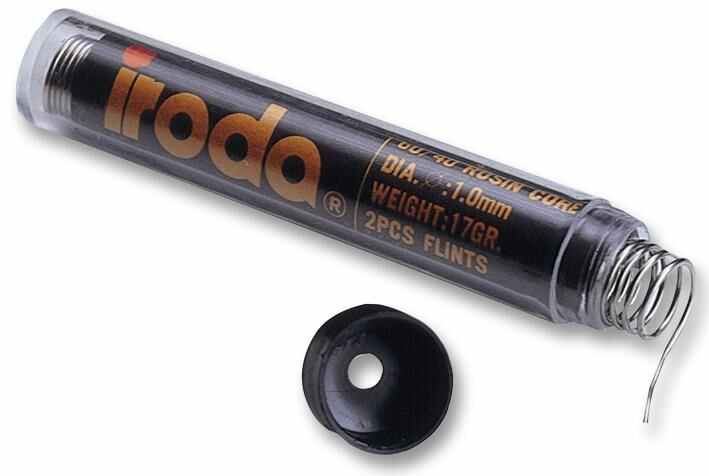 IRODA 60/40 Rosin Core Solder Dispenser, 1.0mm, 17g