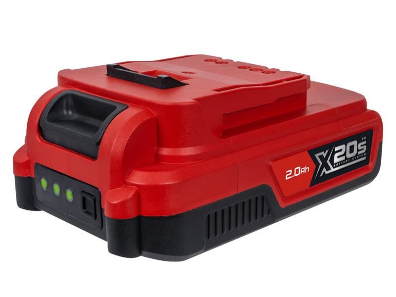 Olympia X20S Batteria Li-ion 20V 2.0Ah con Indicatore di Carica