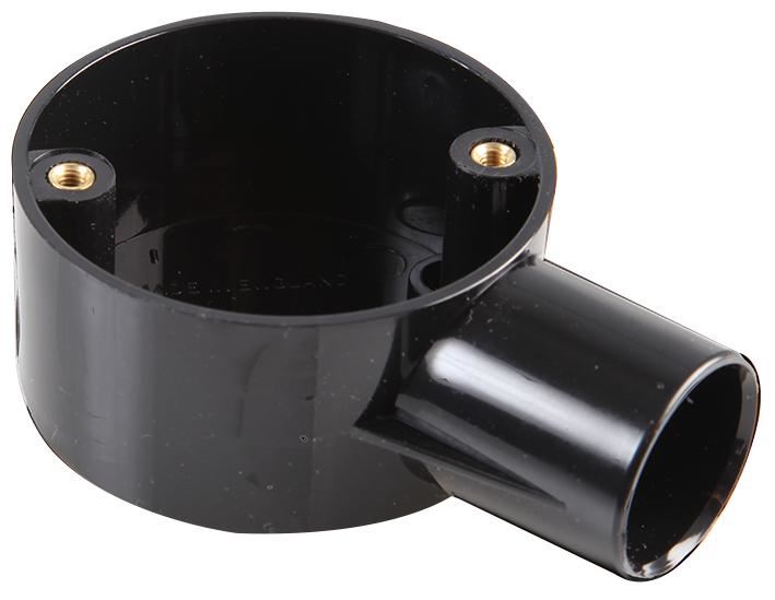 PRO POWER - Kotak Terminal 1 Hala - Sistem 25mm - Hitam
