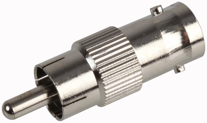 PRO SIGNAL BNC Female to RCA Male Brass Adapter