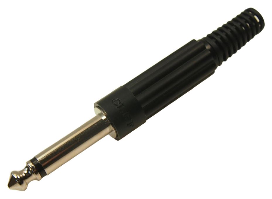CLIFF ELECTRONIC COMPONENTS - 6,35mm 1/4″ Mono-Klinkenstecker