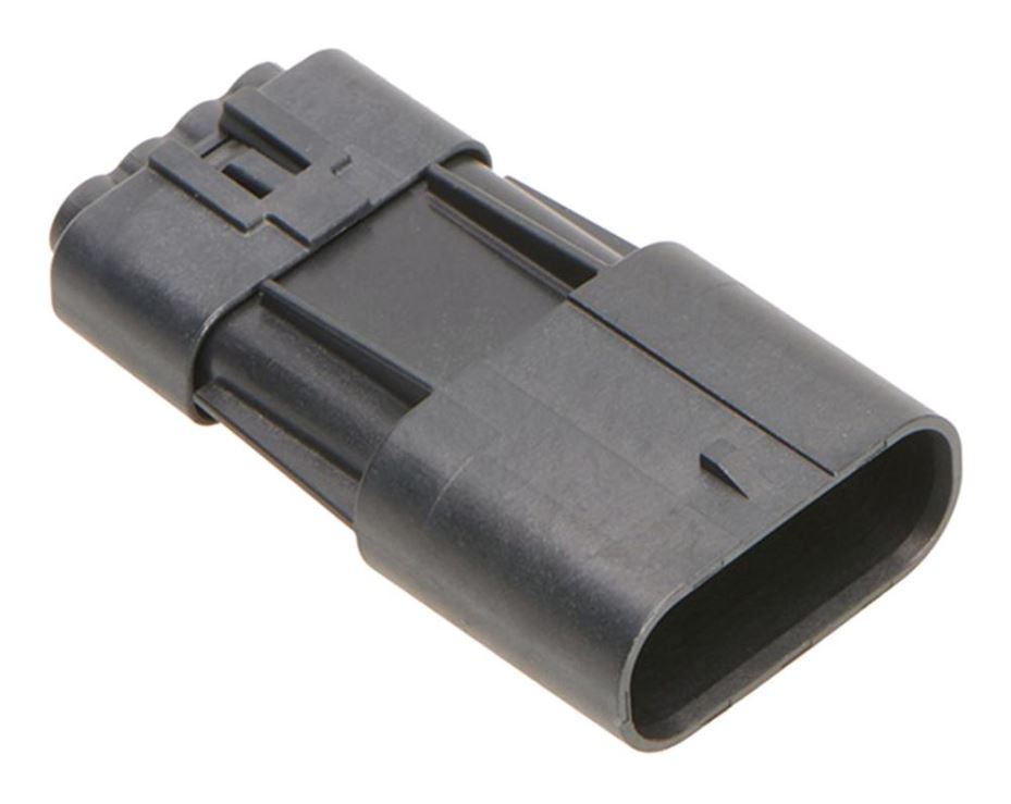 Connecteur enfichable MOLEX Squba, IP68, pas de 3,6 mm, 4 broches
