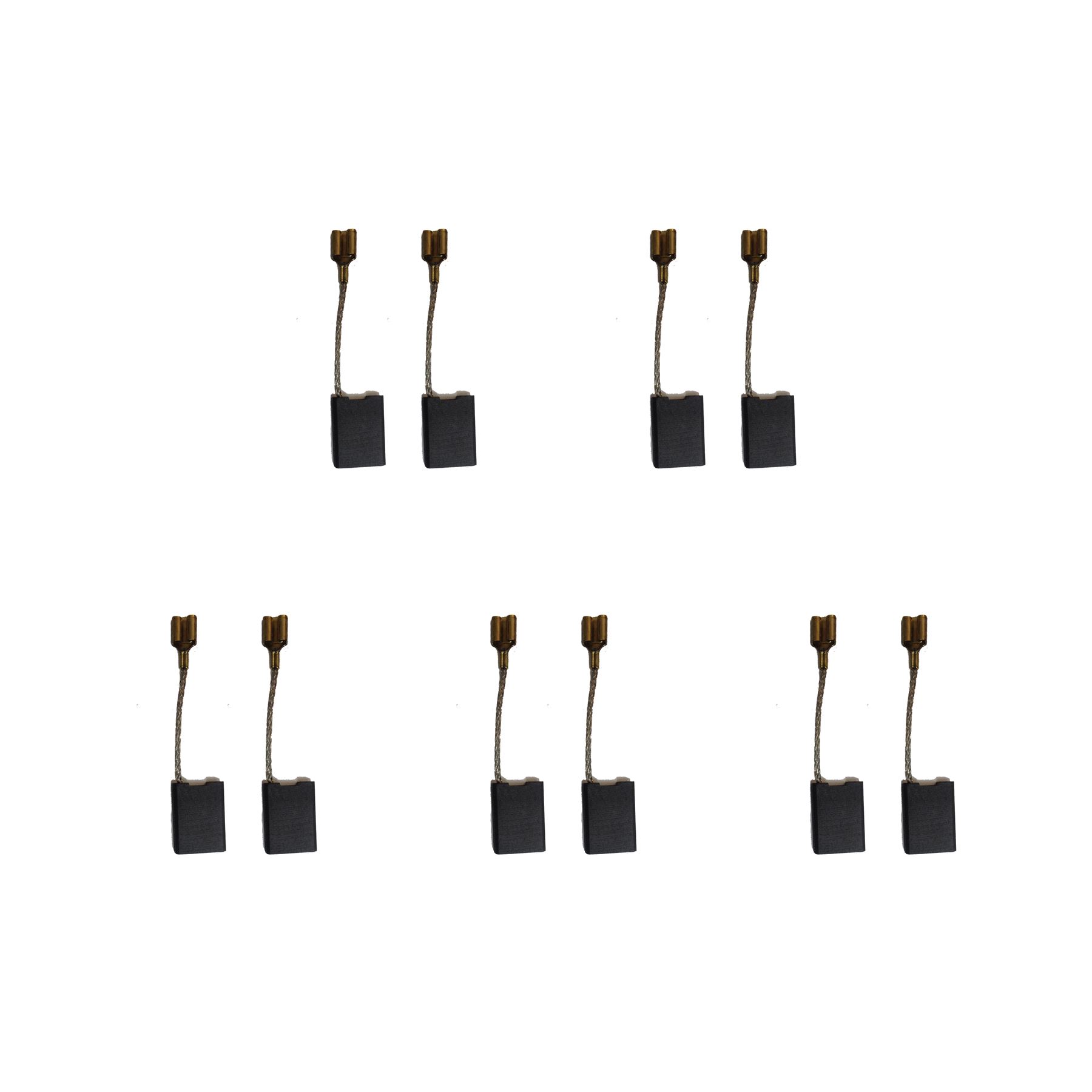 5 Sets of Bosch H43 Grinder Carbon Brushes (6.3 x 16 x 22mm)