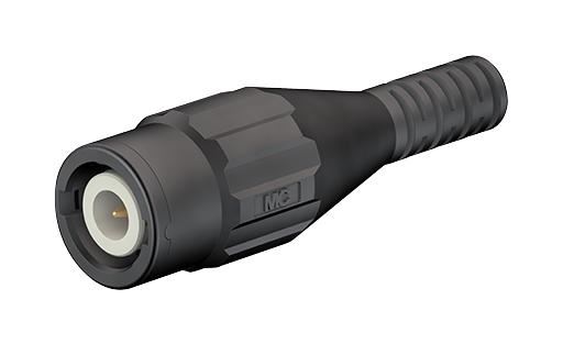 STAUBLI Zoccolo Crimp BNC 50 Ohm, Nero, Antiscossa, 1A/1000V, RG58/U