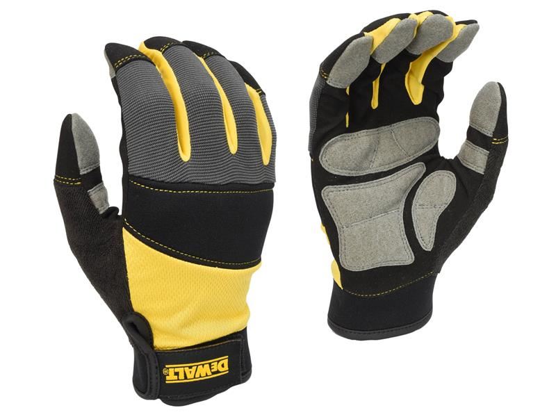 DeWALT Performance Gloves, Large, Double Palm & Neoprene Knuckles