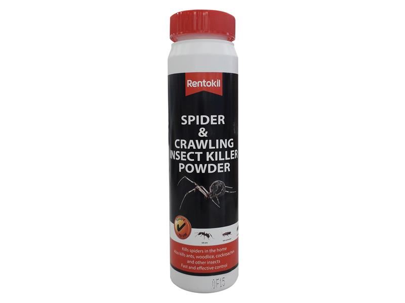Poudre tue-insectes rampants Rentokil pour araignées et nuisibles