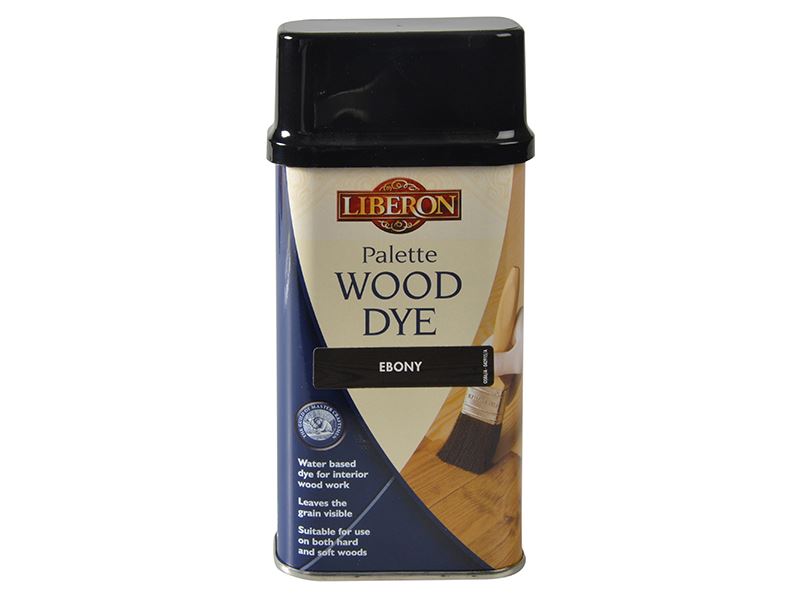 Liberon Houtverfset Ebony, Watergedragen, 250ml