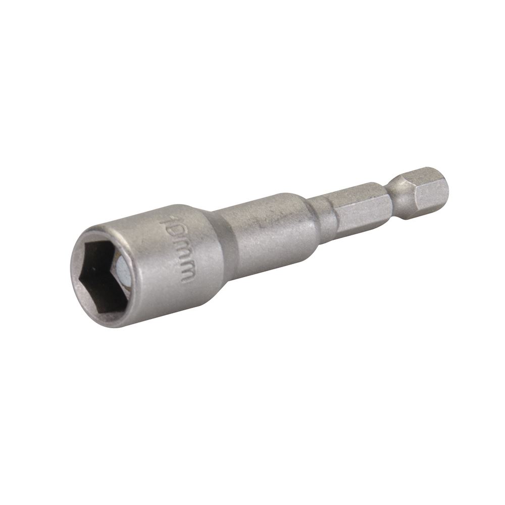 Silverline Magnetic Nut Driver, 10 x 65mm, Chrome Vanadium