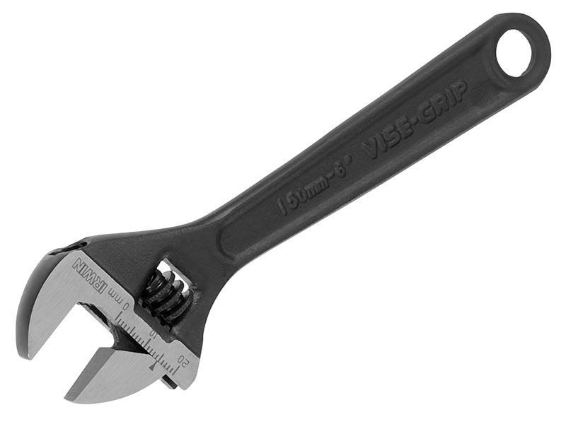 IRWIN Vise-Grip Adjustable Wrench, Steel, 150mm (6in)