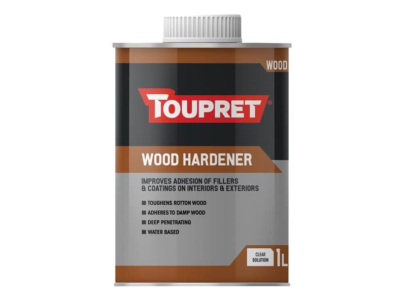 Toupret Wood Hardener, Water-Based, 1 Litre