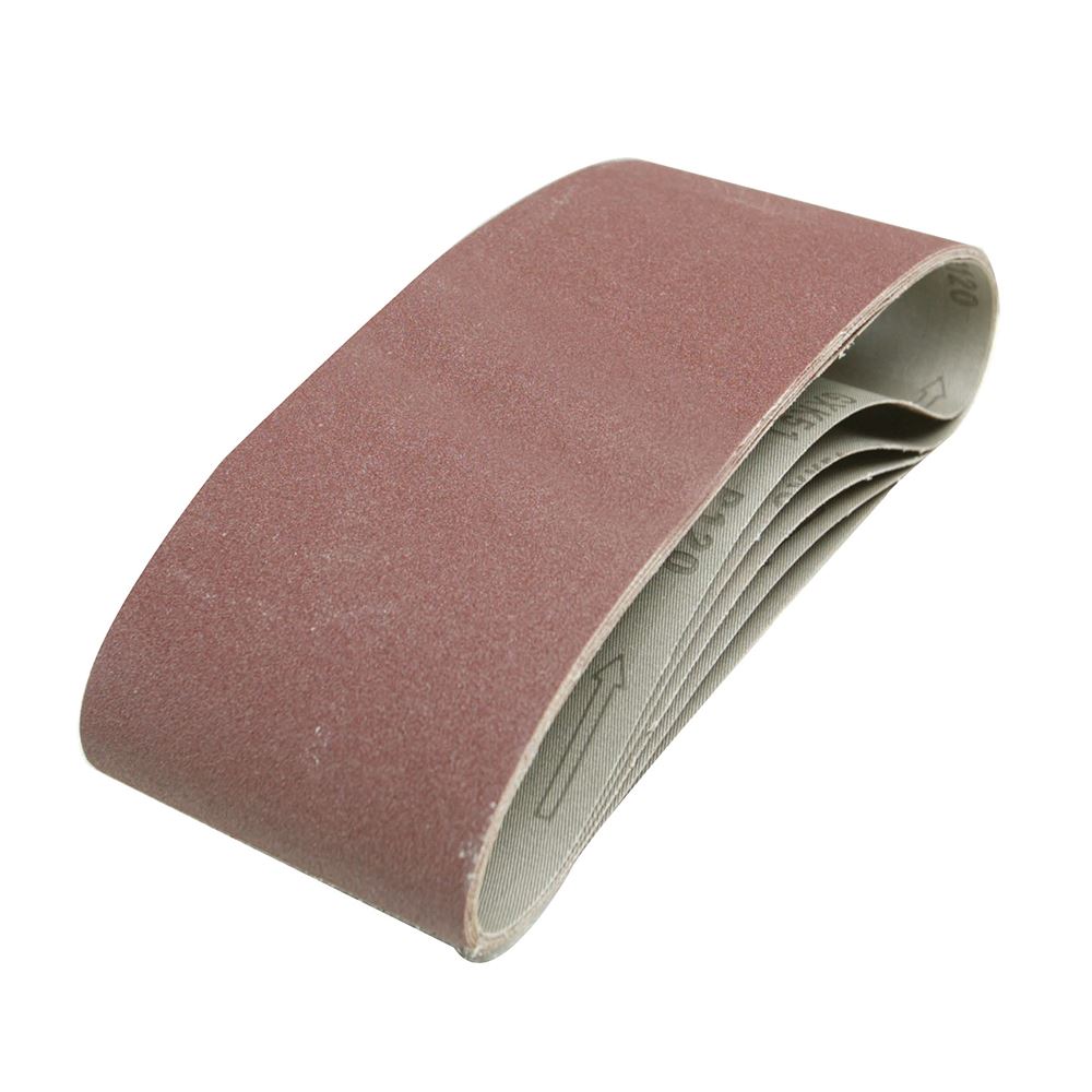 Silverline Correias de Lixar 100 x 610mm, Óxido de Alumínio, Grão 40 (Pacote de