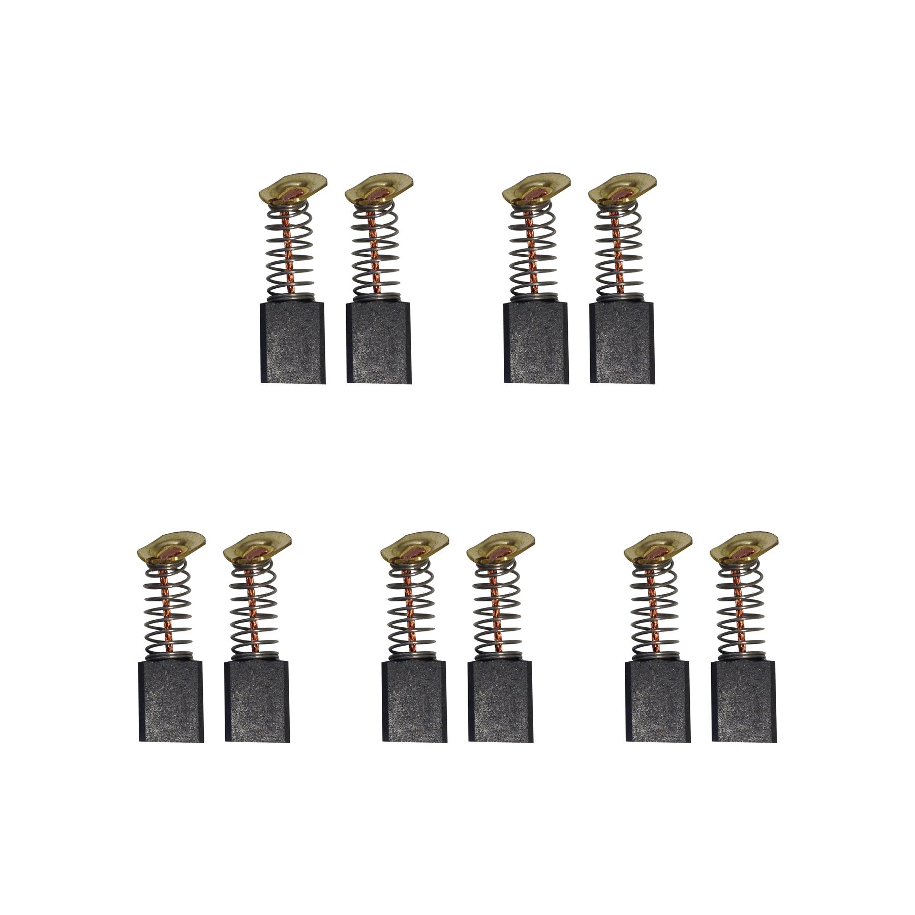 CarbonBr 5 Sätze Kohlebürsten 6x9x13/12mm für Makita CB411