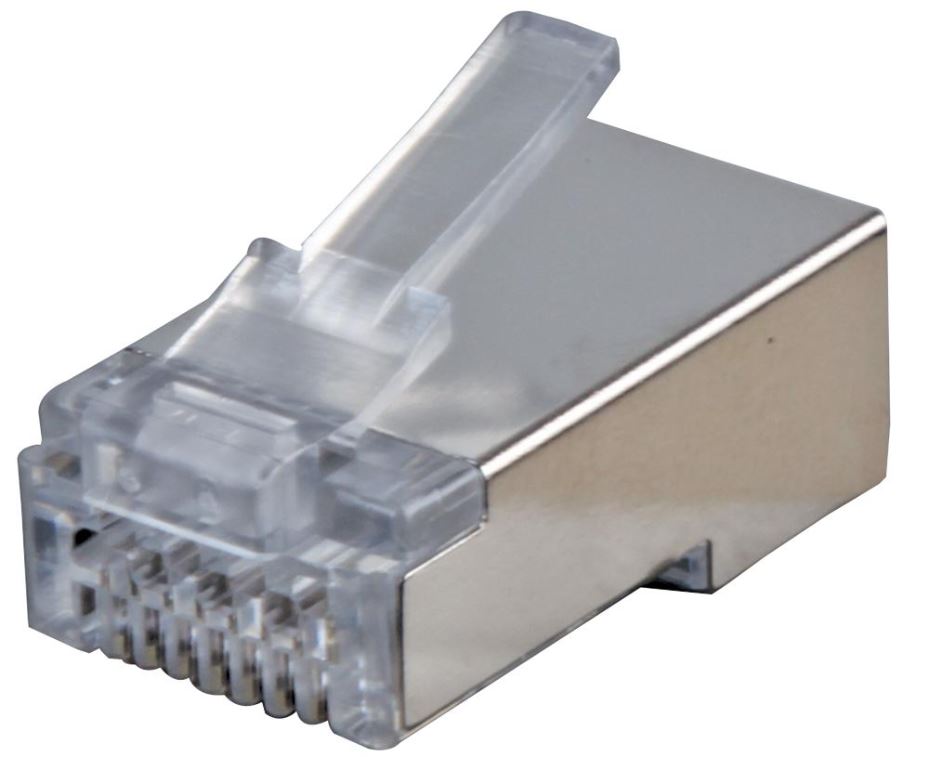 CONNECTIX CABLING SYSTEMS RJ45 Cat6 FTP Stíněné konektory, balení 100 ks