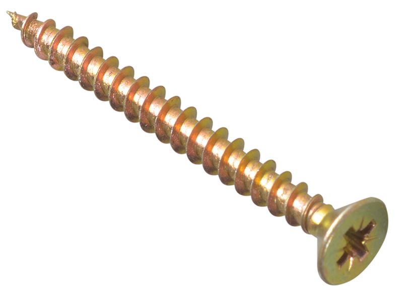 ForgeFix Pozi Compatible Verzonken Schroeven 5.0 ×50mm (Doos 200)