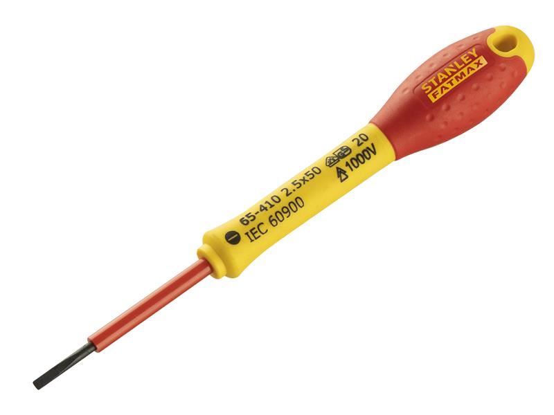 STANLEY FatMax VDE Chaves de Fenda Isolada 2.5 x 50mm