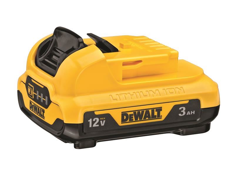 DeWALT DCB124 XR Baterie, 12V 3.0Ah Li-ion (s posuvným systémem)