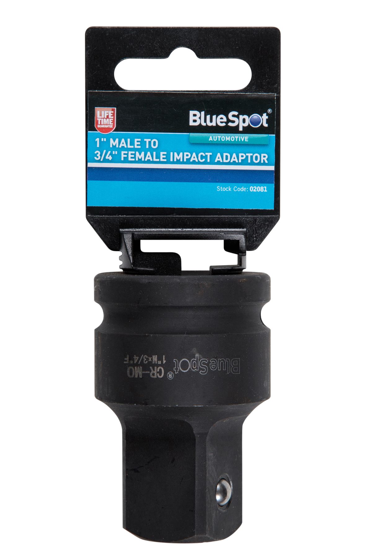 Blue Spot Tools 3/4″ naar 1″ Impact Adapter, Chroom-molybdeen