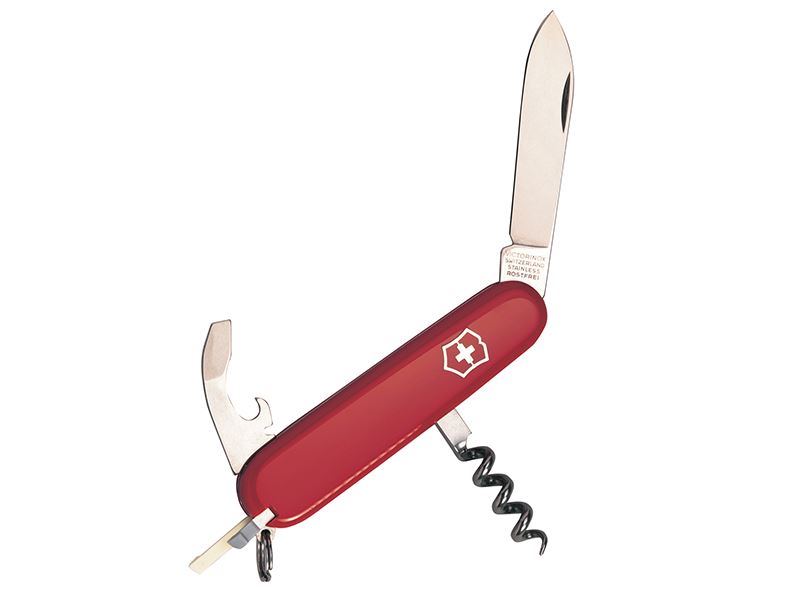 Victorinox Waiter Swiss Army Knife - Red, 84mm
