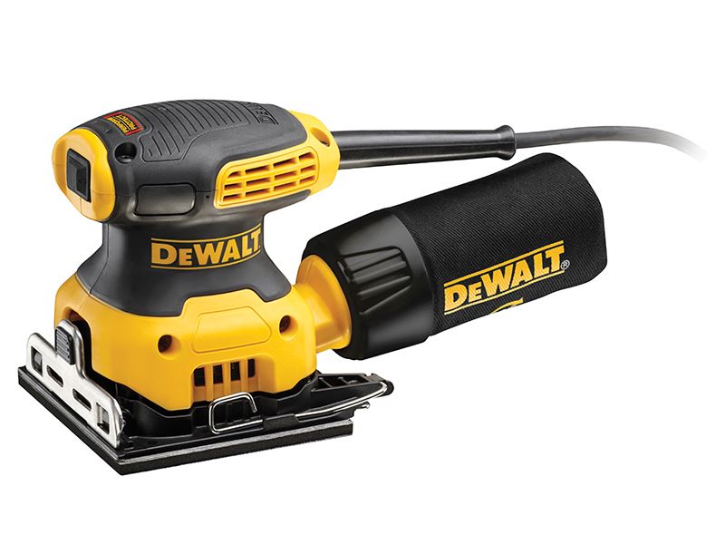 DeWALT DWE6411 Ponçeuse à plaque palmée 1/4, 230W, 240V