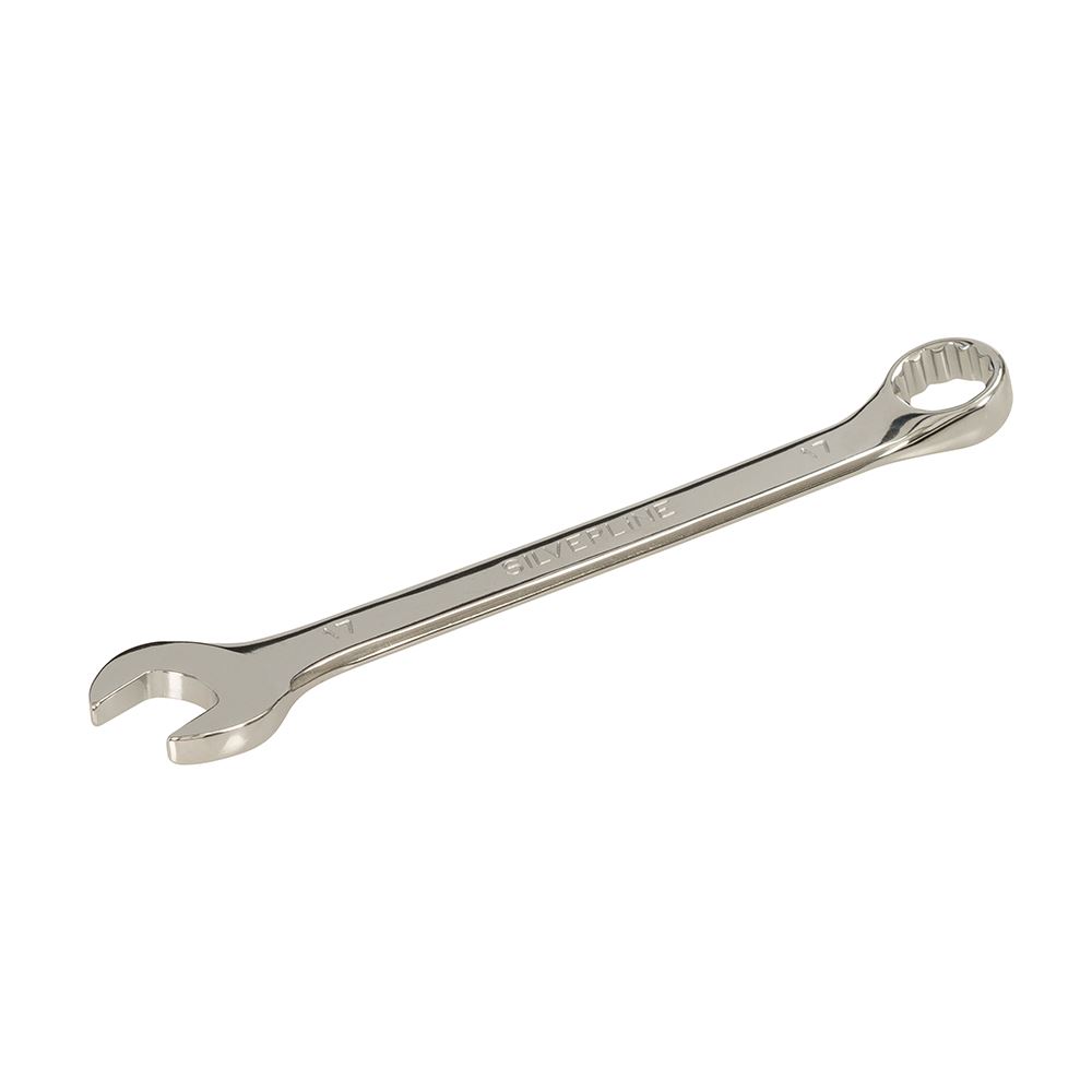 Silverline 17mm Combination Spanner, Chrome Vanadium