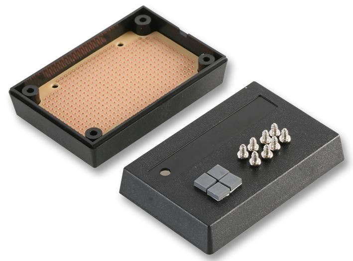 MULTICOMP Prototyping Box with PCB, 88x59x30mm