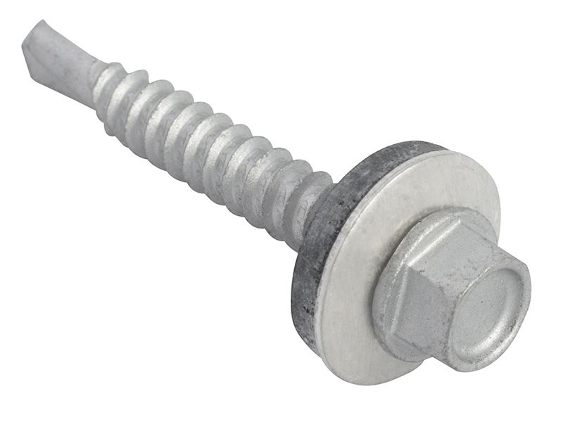 ForgeFix - Skru Bumbung Kepala Hex Teknologi Cepat 5.5 x 38mm Pek 100