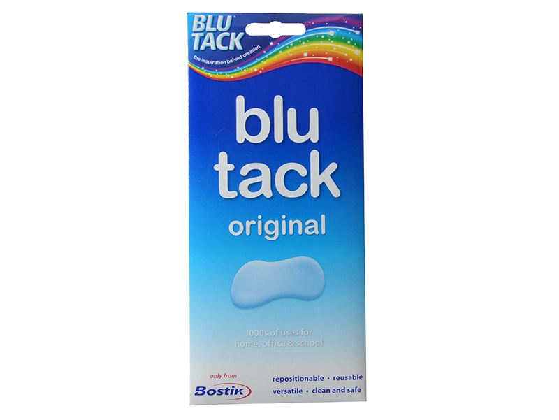 Bostik Blu Tack Economy Pack - Reusable Adhesive