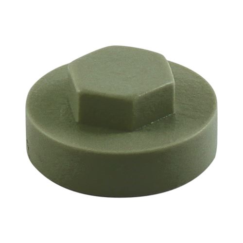 Timco - Καπάκια Για Έξαγωνες Βίδες, Λεπτό Γκρι, 16mm, Συσκευασία 1000 Τεμ.