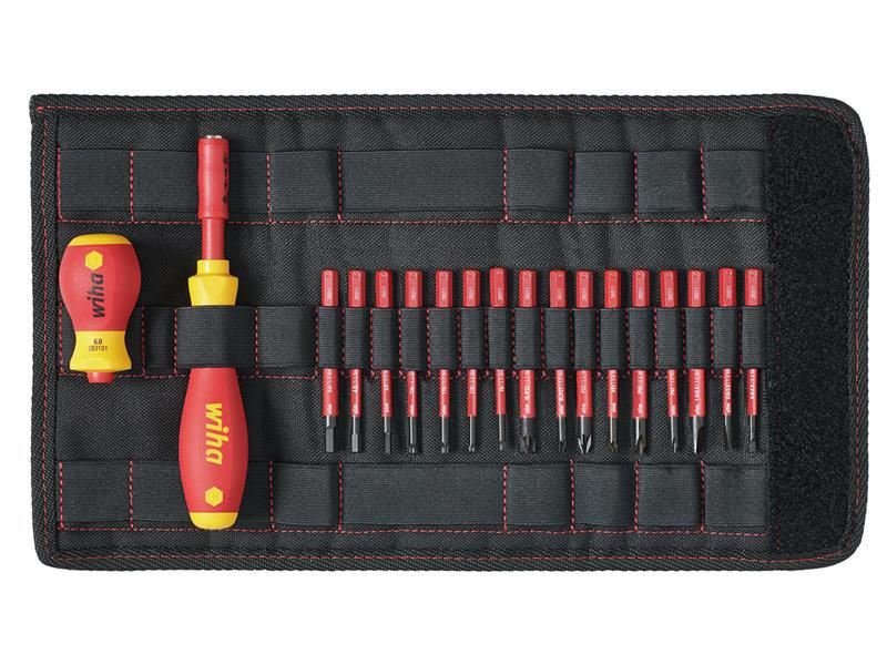 Wiha SoftFinish SlimVario Screwdriver Set, 19-Piece