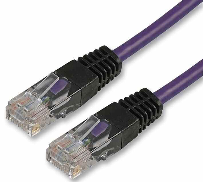Pro Signal - 0.5米 紫色 Cat5e 交連網絡線