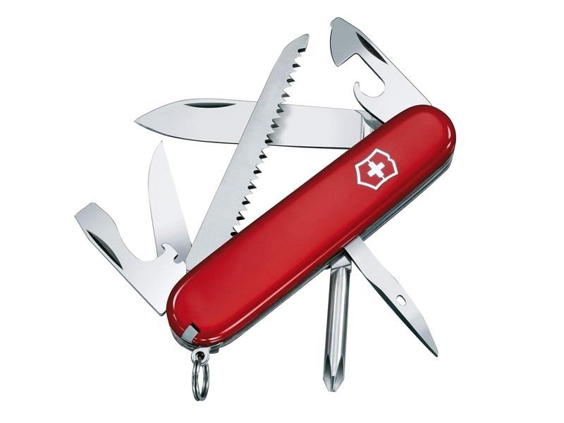 Victorinox Hiker Swiss Army Knife, Red, 91mm