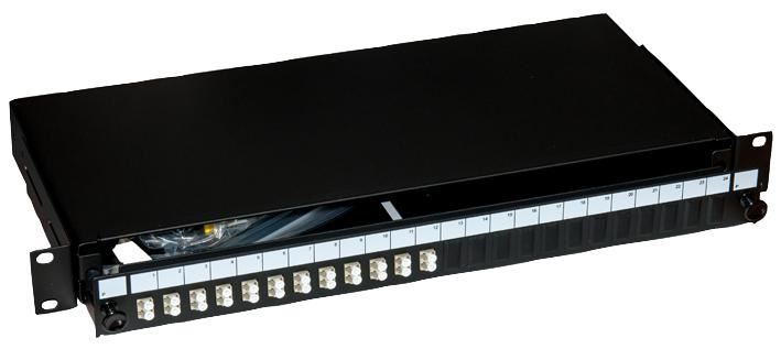 Connectix Cabling Systems 12 Duplex LC Multimode Glasvezel Patch Paneel