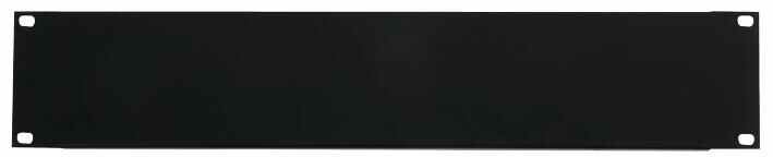 Panneau de masquage 19″ Pulse, 2U, Acier, Noir