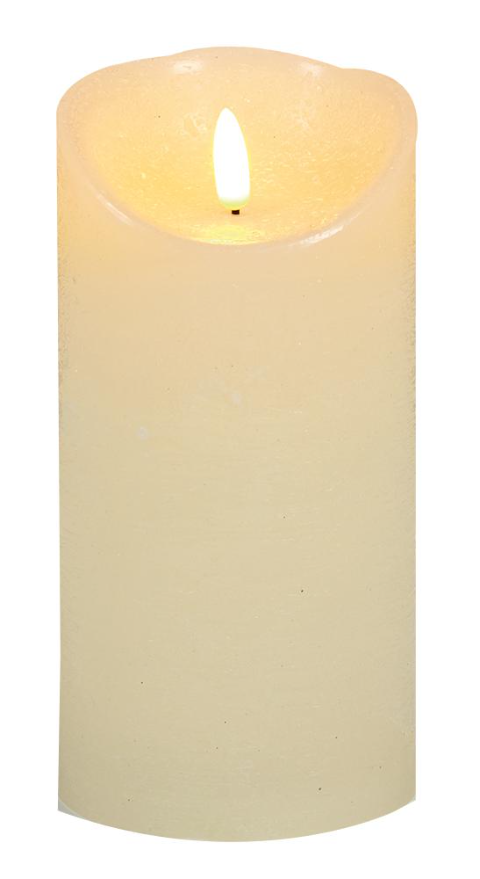 RARAION - 18cm Texturierte Flickerbright-Kerze