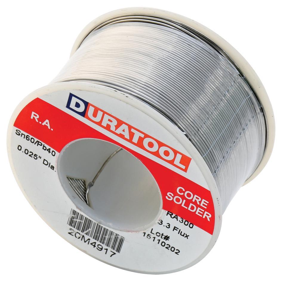DURATOOL Solder Wire, 0.635mm, 190°C, 220g
