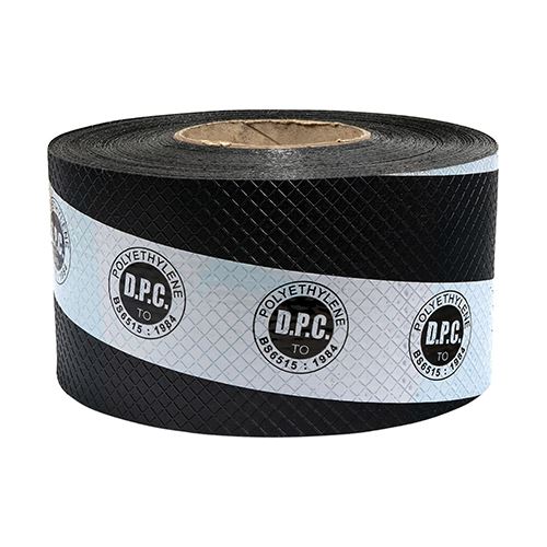 Timco Vochtwerende Laag, Zwart, 100mm x 30m, Gerecycled Polyetheen