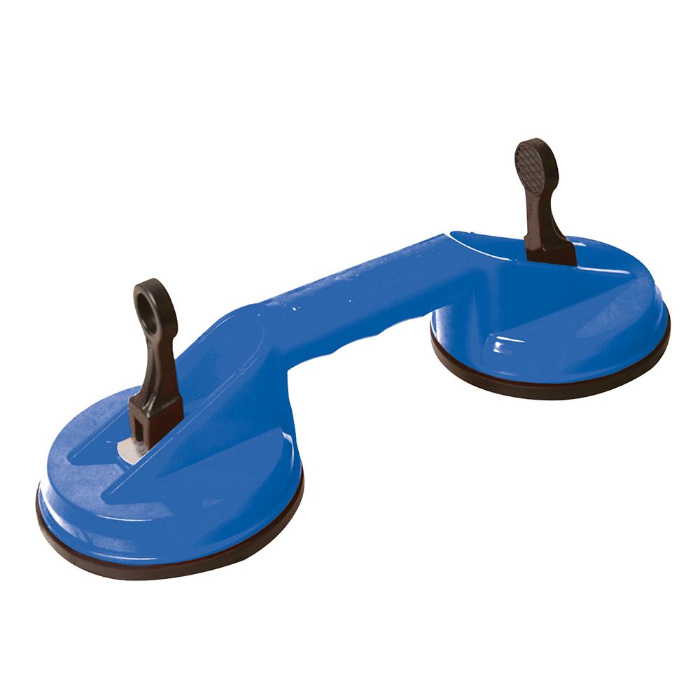 Ventouses doubles Silverline - Capacité 70 kg, diamètre 115 mm