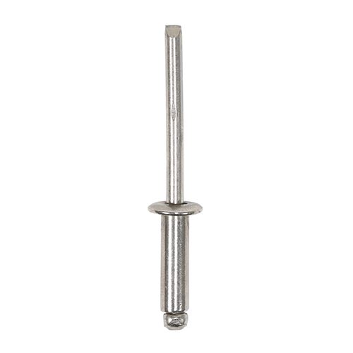 Timco Dome Head Rivets, Stainless Steel, 4.8x14mm (39pc)