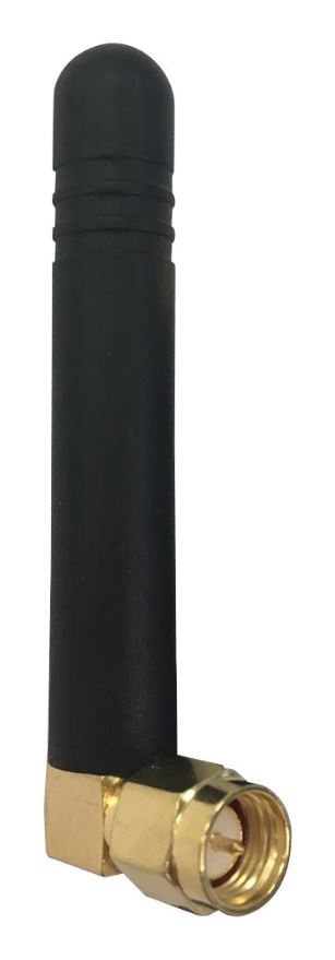 RF SOLUTIONS 2.4GHz WiFi anténa, SMA konektor (samec), 2dBi, 56mm