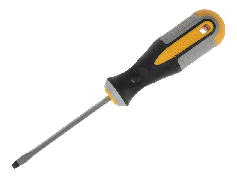 Roughneck フレアチップ ドライバー 4.0 x 75mm S2スチール製