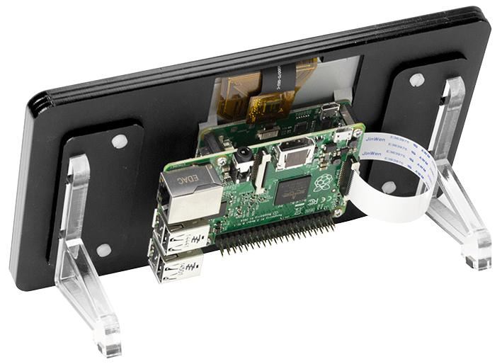 PIMORONI Rám s dotykovým displejem Raspberry Pi 7 Noir