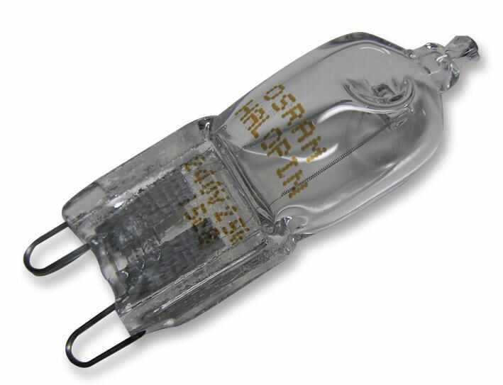OSRAM Halopin 25W 240V G9 Clear Halogen Lamp
