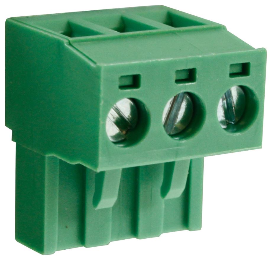 CAMDENBOSS Bloque de Terminales Enchufable 5.08mm, 3 Polos, 15A