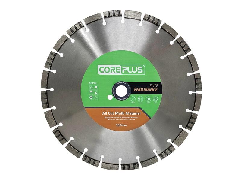 CorePlus - Mata Pisau Berlian AC350E Elite All Cut Pelbagai Bahan 350mm